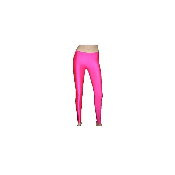 Neon UV Nylon Spandex Disco Clubbing Party 50's 60's Stretch Leggings  Available in 9 Colours. -  Canada