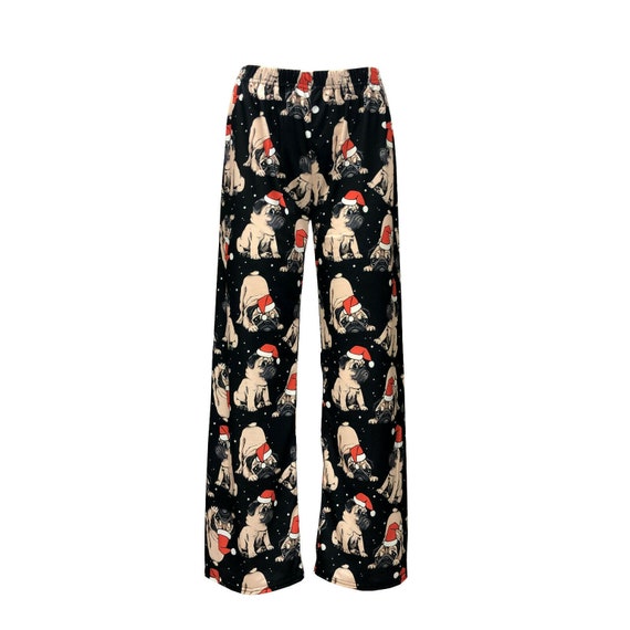 mens pug pajama bottoms