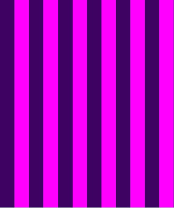 Green and Purple Vertical Stripes on White Designer Cotton Shirting