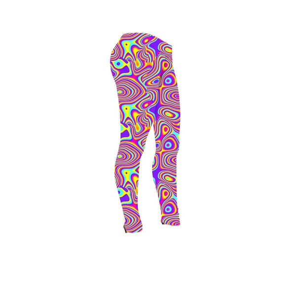 Pink Zebra Rock Metal Chain Skater Pants Effect Block Printed