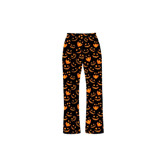  Halloween Pumpkin Check Orange Mens Pajama Pants Men's Pajama  Bottoms Soft Sleep Pjs Lounge Pants S : Clothing, Shoes & Jewelry