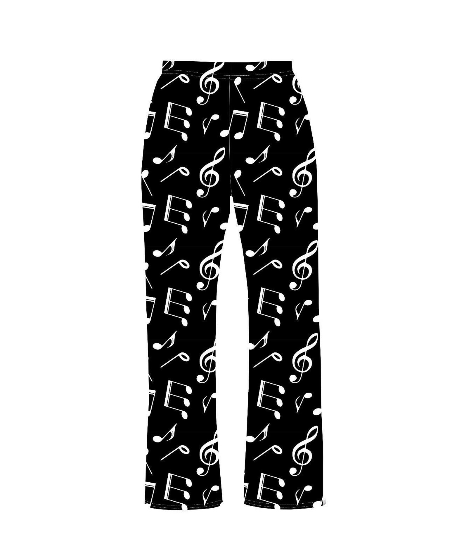 Unique Musical Notes Symbols Signs Print Loungewear Sleepwear Etsy