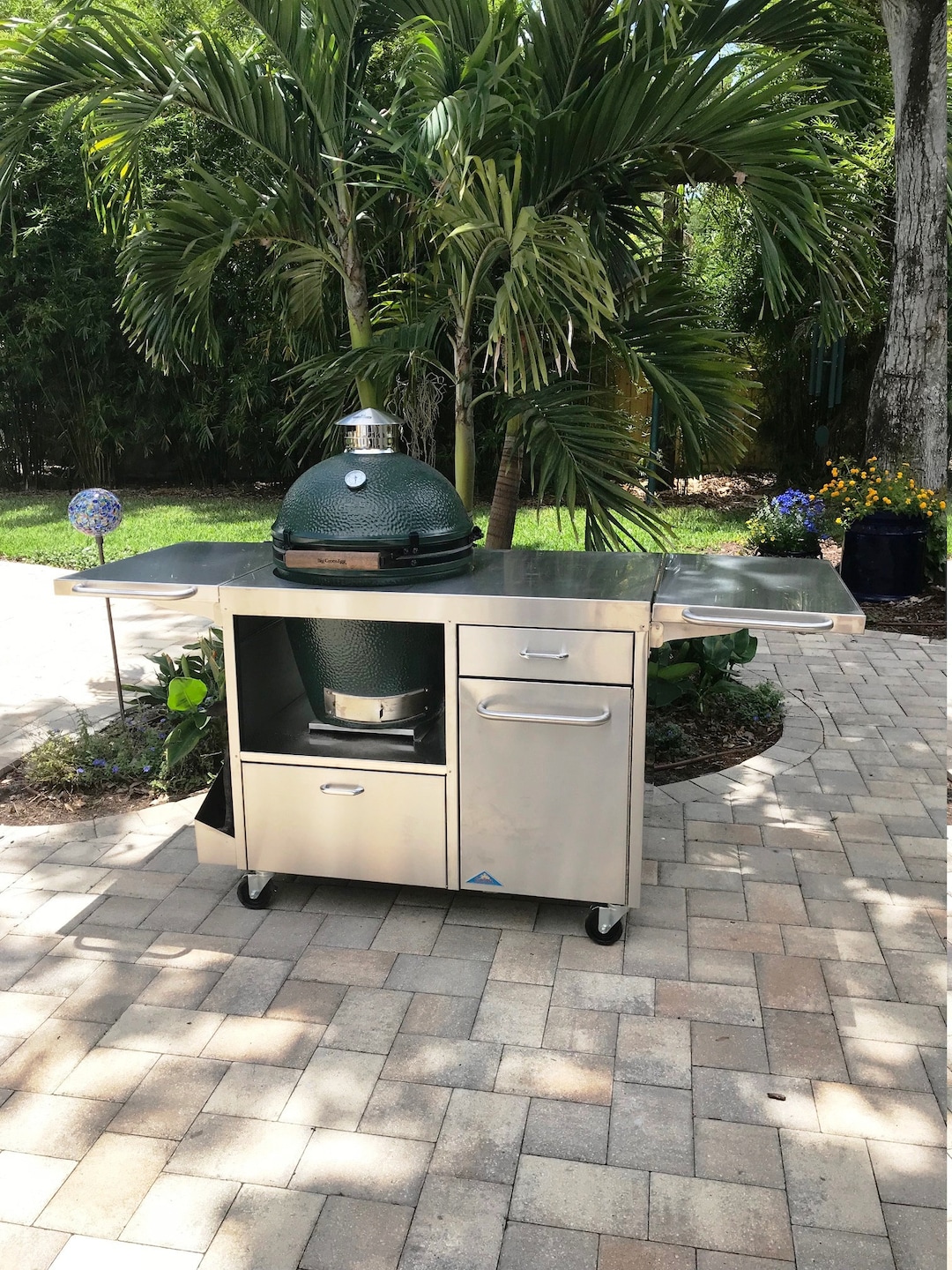 Stainless Table for Big Green Egg Etsy Hong Kong