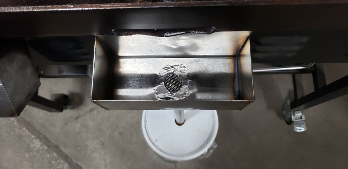 Blackstone Griddle self draining grease cup Etsy