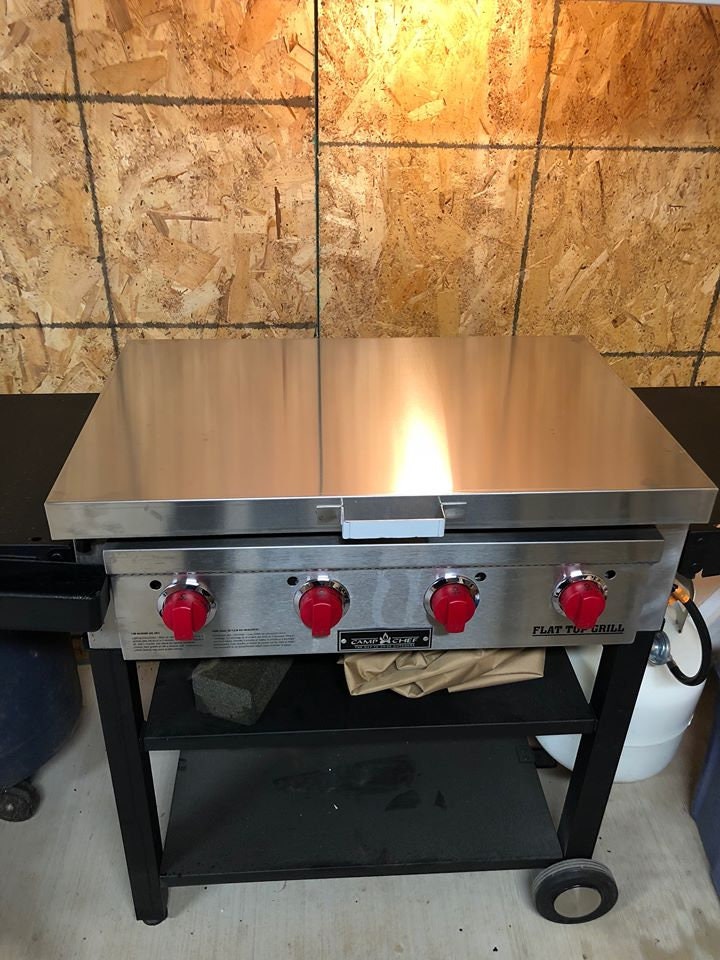 Stainless cover for Canmp Chef FTG600 