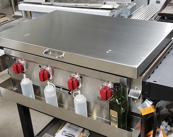 FTG600 Camp Chef cover, bottle tray & grease cup