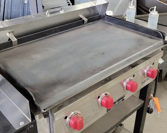 Stainless Camp Chef Griddle windscreen