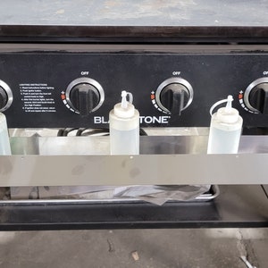 Bottle tray for 36" Blackstone Griddle