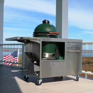 Stainless Table for Big Green Egg - Etsy