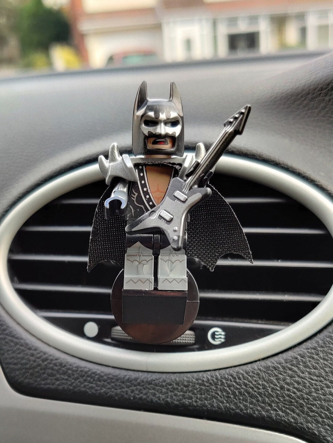 Batman Car Air Freshener Glam Rock Metal DC Comics Movie Car Etsy