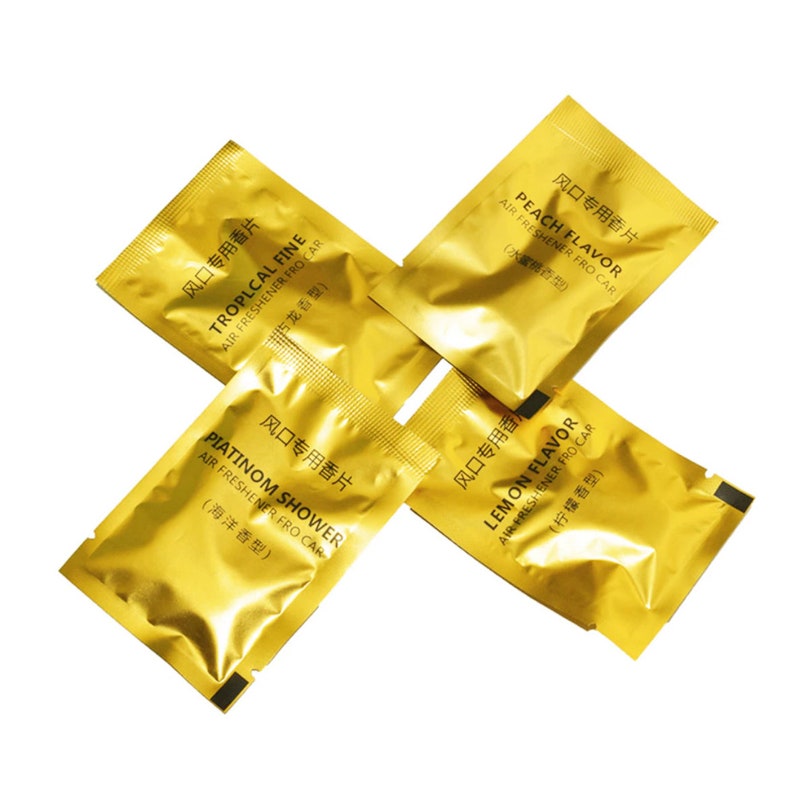 Pack of 2 Car Air Freshener Refill Lemon Tropical Fine Etsy