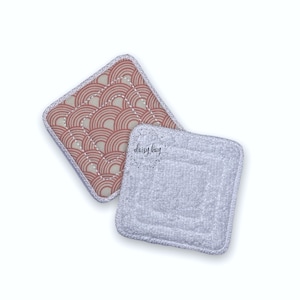 ITH 3 Inch Reusable Rectangle Make-Up Remover Pads Embroidery Design, In The Hoop Embroidery File, ECO Friendly