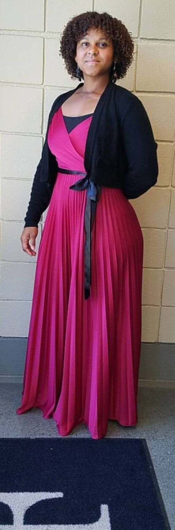 Maxi goddess dress
