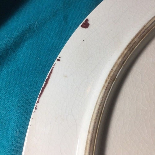 Antique 1921-1940 Imari Ware Japanese shops Pie Cake Plate Serving Spatula Japan 12''