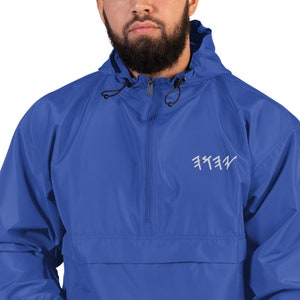 Hebrew Israelite, Paleo YHWH, Rain Coat Men, Windbreaker, Hebrew Israelite Clothing Men, Champion, Packable Jacket, Gift