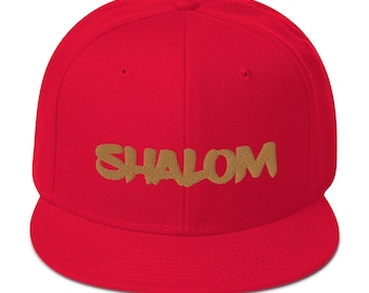 Shalom, Yahuwah, Hebrew Israelite, Hebrew Israelite Hat, Hebrew Israelite Hat, Snapback Hat, Men, Judah, Israelite, Israelite clothing