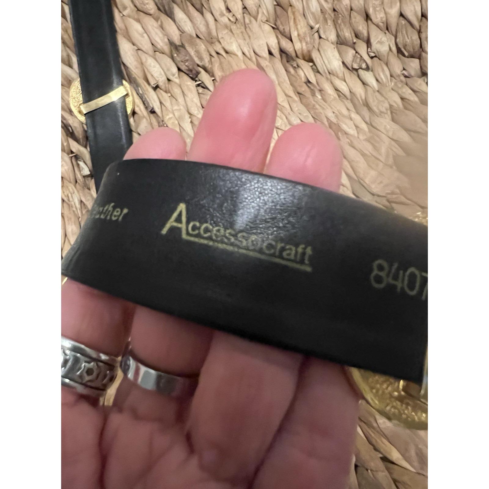 Vintage ACCESOCRAFT NYC 70’s Belt Vintage Accessocraft Nyc Gold Medallion Belt 70 main image 2