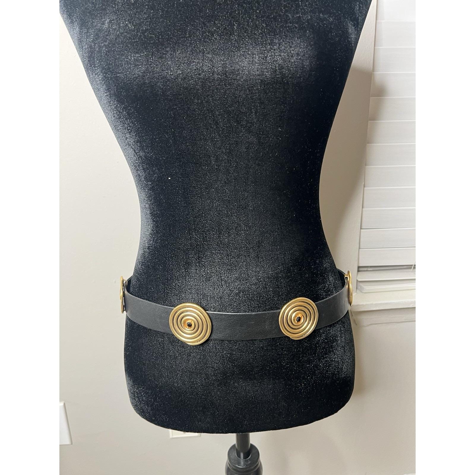 Vintage ACCESOCRAFT NYC 70’s Belt Vintage Accessocraft Nyc Gold Medallion Belt 70 main image 3
