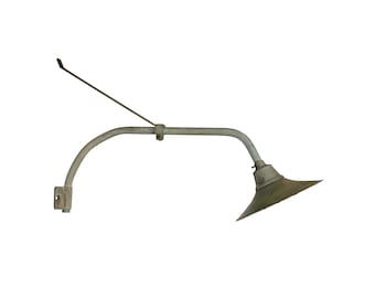 Large Greek Industrial Wall Light 1 of 3 1950s Retro Commercial Lamp Restaurant