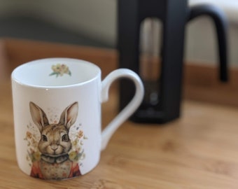 Rabbit Mug - rabbits, rabbit lover, rabbit gifts, bunny lover, bunny gifts