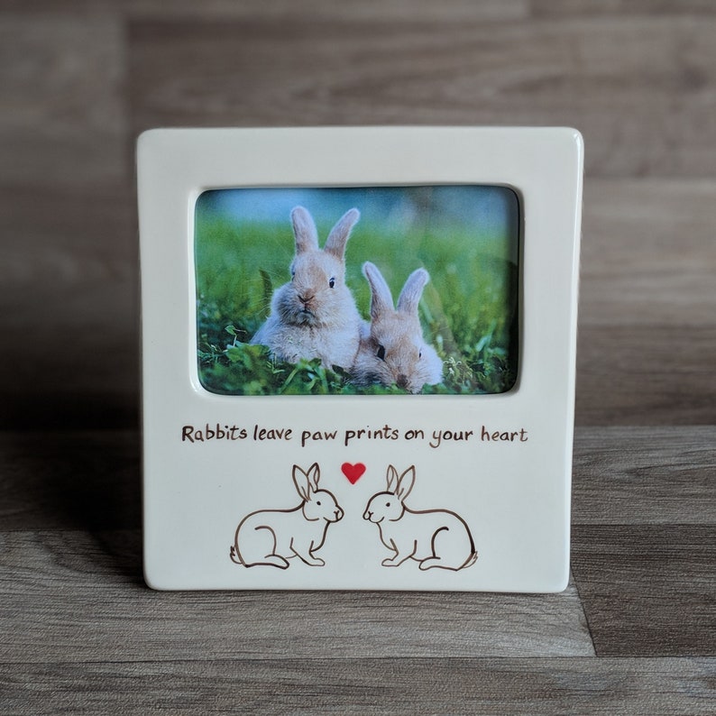 Rabbit Photo Frame Etsy