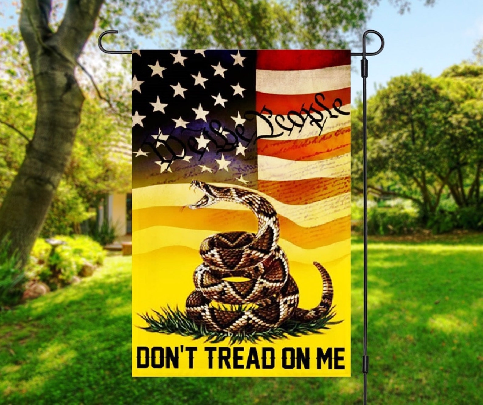 Don't Tread on Me We the People American Sublimated Double - Etsy