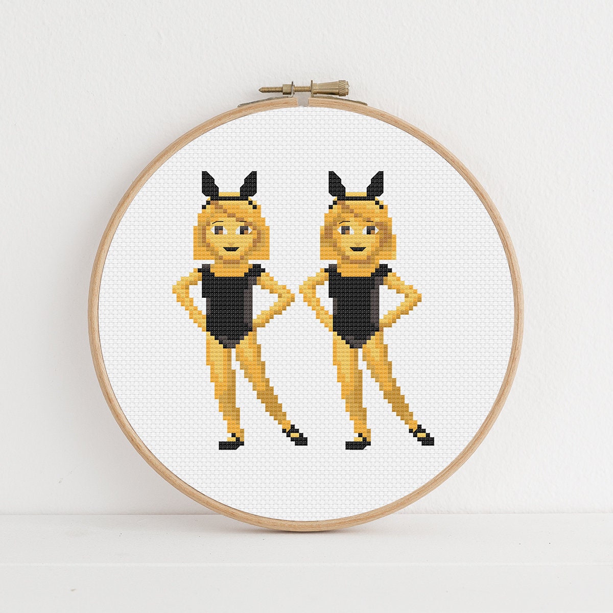 Dancing Twins Emoji - Etsy