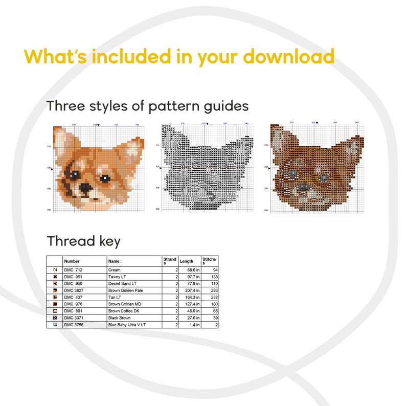 Labrador Retriever Counted Cross Stitch Pattern / Dog ...
