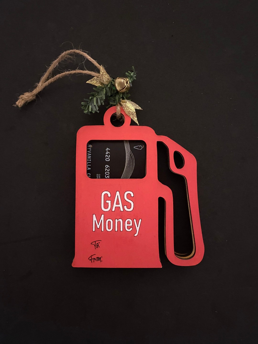 Gift Card Holder/gas Money Gift Card Holder Etsy
