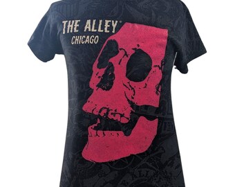 Pink Skull Tattoo Tshirt