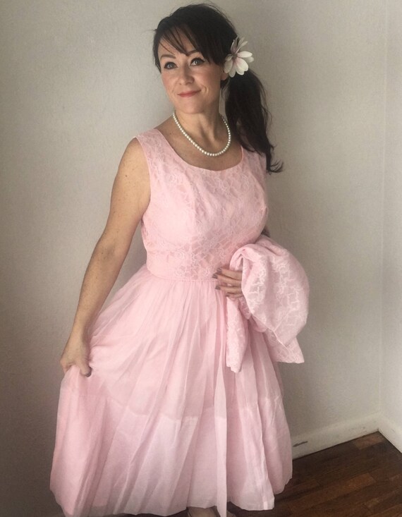 pink cocktail dress for wedding