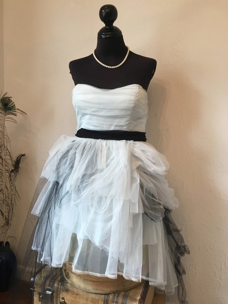 Alice in Wonderland DRESS Gothic Prom Dress Light Blue Tule | Etsy