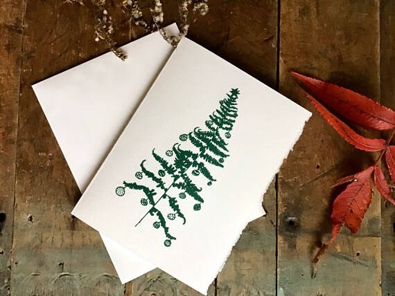 Custom Flat Wrapping Paper for Mom, Girl, Sister, Birthday, Christmas -  Boho Fern