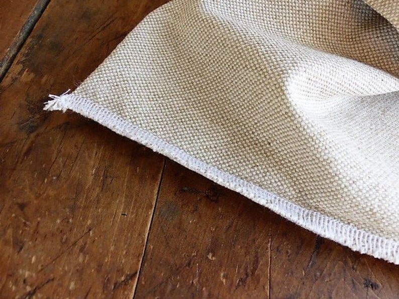 Housse de coussin Hiboux en lin Linen Owl Cushion s\u00e9rigraphi\u00e9 \u00e0 la main hand made