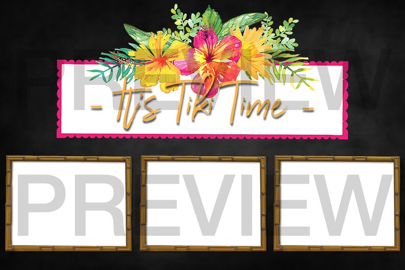 LuauHawaiian Template Design