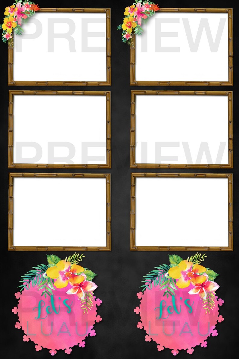LuauHawaiian Template Design