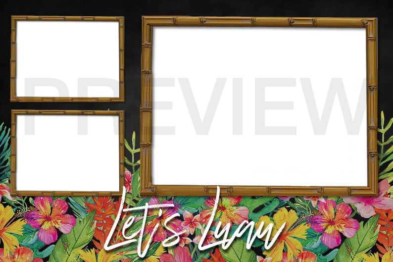 LuauHawaiian Template Design