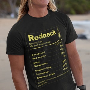 Funny Redneck Shirt, Redneck T-Shirt, Redneck Funny Shirt, Redneck Tee, Redneck Gifts, Redneck Shirt, Redneck, Fun Redneck Shirt