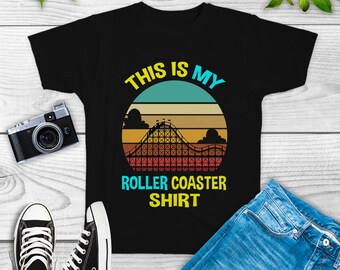 My Roller Coaster Shirt, Sweatshirt, Hoodie, amusement park shirt, theme park shirt, carnival shirt, roller coaster party, roller coasters
