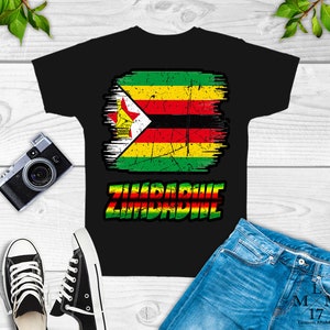 Zimbabwe Shirt, Zimbabwe Flag Shirt, Zimbabwe Gifts, Zimbabwean Shirt, Zimbabwe Africa