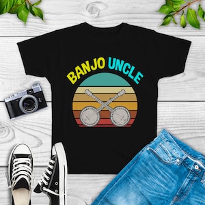 Banjo Uncle Shirt, Sweatshirt, Hoodie, banjo shirt, banjo gift, banjo t shirt, banjo gifts, banjo tshirt, 5 string banjo, best friend gifts