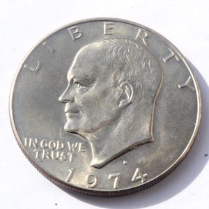 1974 one dollar coin - Etsy 日本