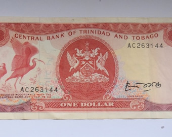1979  Trinidad and Tobago dollar banknote