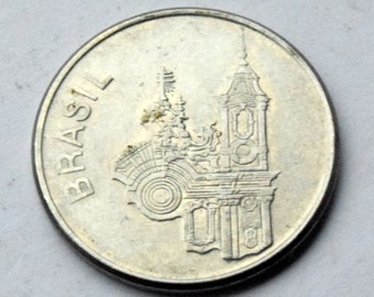 1983 Brazil 20 Cruzeiros  - Church St. Francis coin