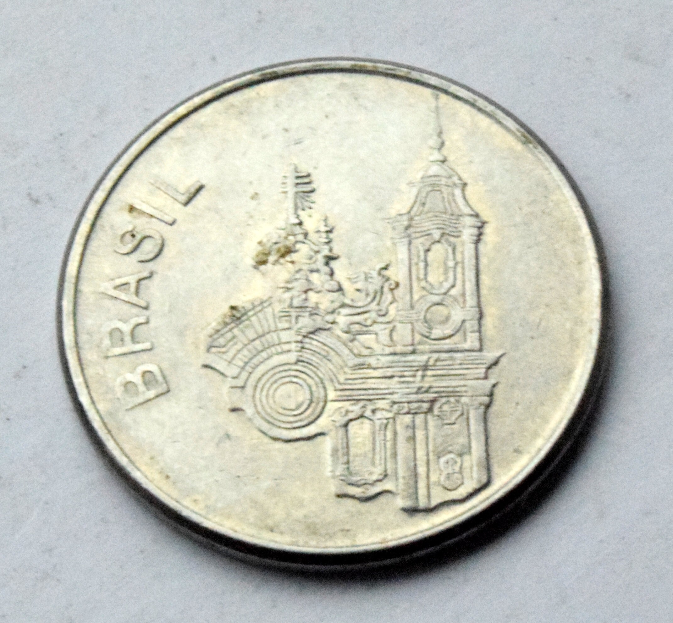 1983 Brazil 20 Cruzeiros  - Church St. Francis coin