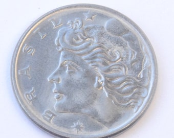 1978 Brazil 20 Centavos Stainless Steel coin