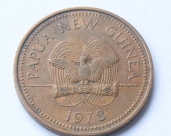 1978 Papua New Guinea 2 Toea coin