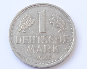 1985 Germany one 1 Mark Coin
