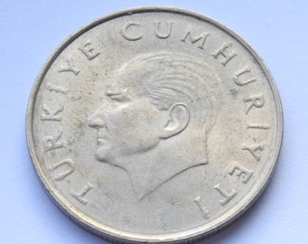 1988 Turkey 100 Lira Wreath Turkish Coin