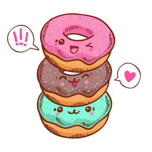 Donut's sticker